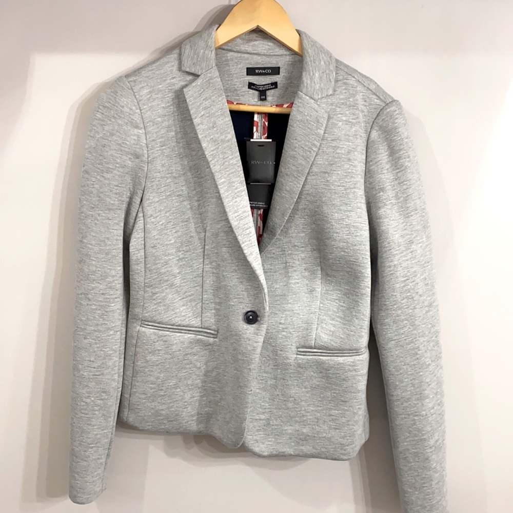 Rw&co stretch lining blazer